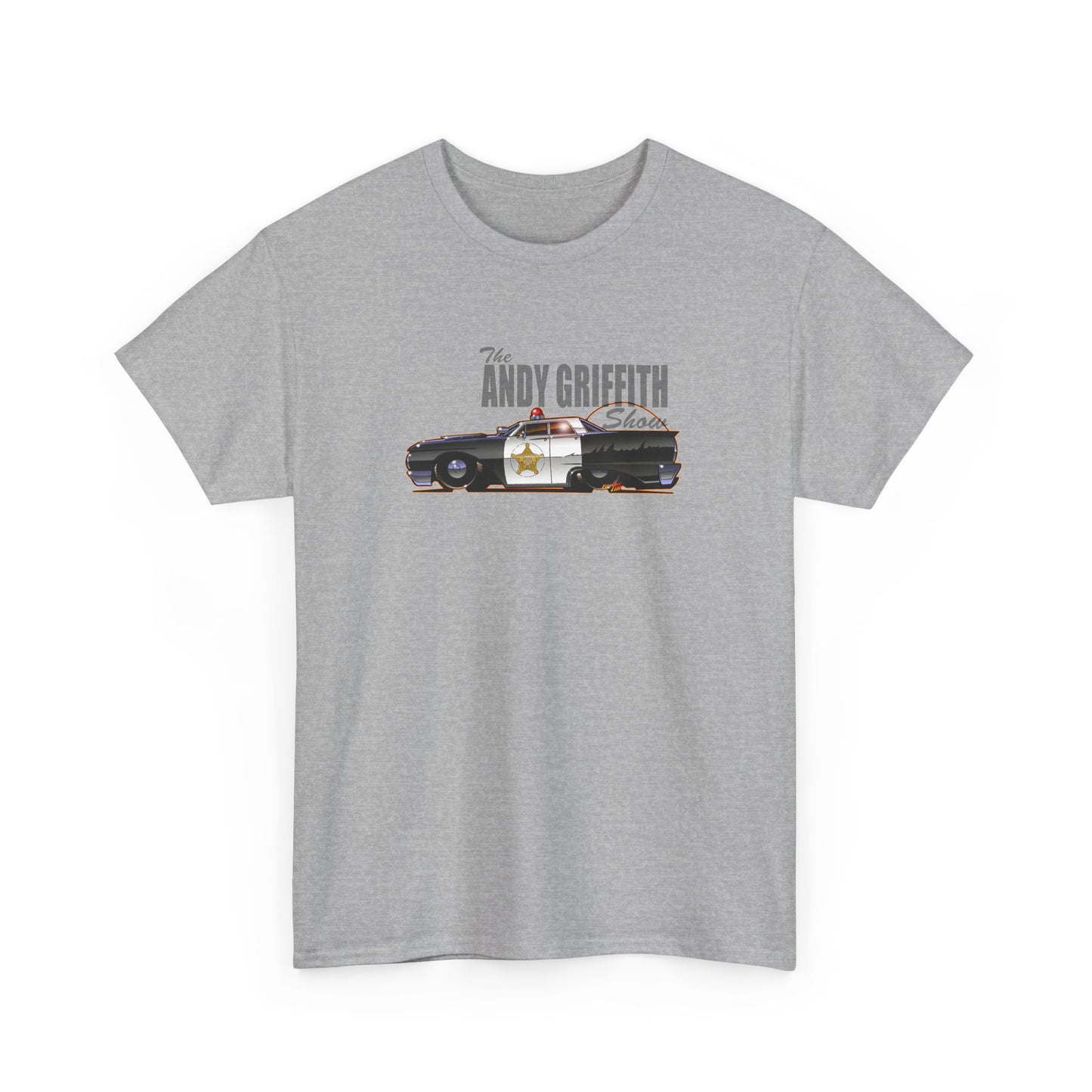 ANDY GRIFFITH SHOW 1963 Ford Galaxie Police Car Tee Shirt 12 Colors