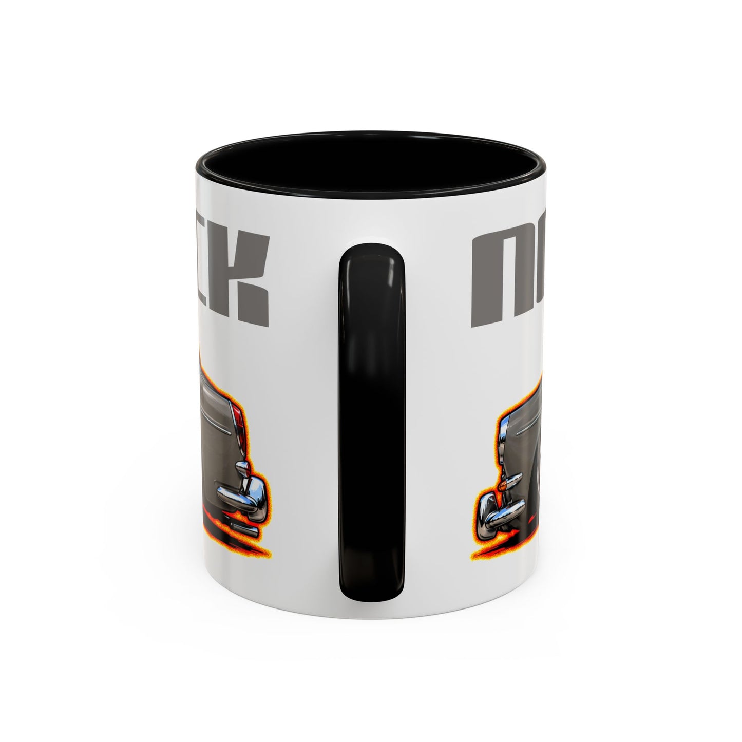 VOLKSWAGEN NOTCHBACK Collectible Fireball Art Coffee Mug - 2 Sizes