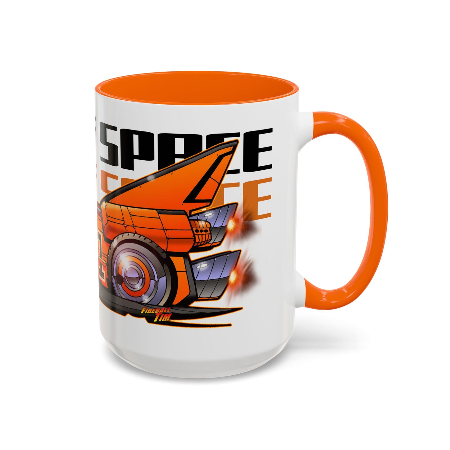 DUKE OF SPACE Dukes of Hazzard Space Shuttle Collectible Coffee Mug - 2 Sizes
