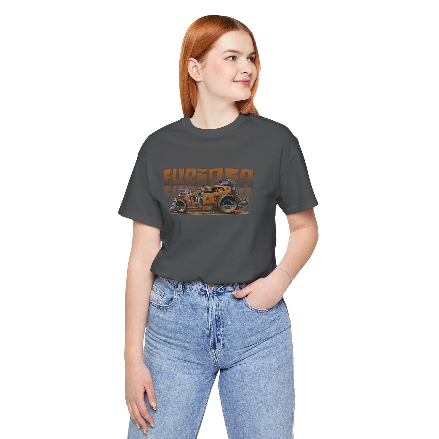 FURIOSA Mad Max Movie Hot Rod Short Sleeve Tee Shirt - 12 Colors