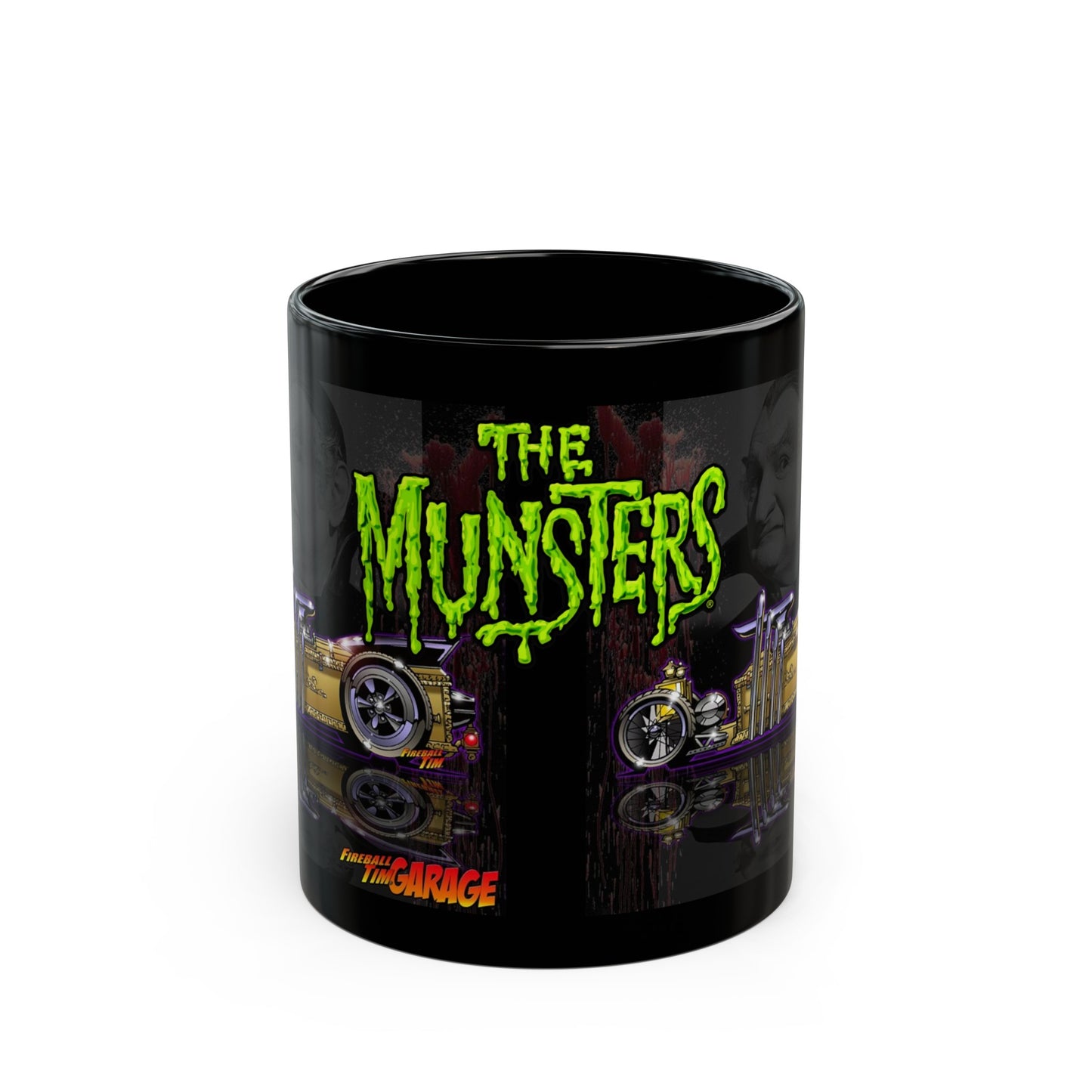 MUNSTERS DRAGULA TV Show Concept Art Coffee Mug 11oz