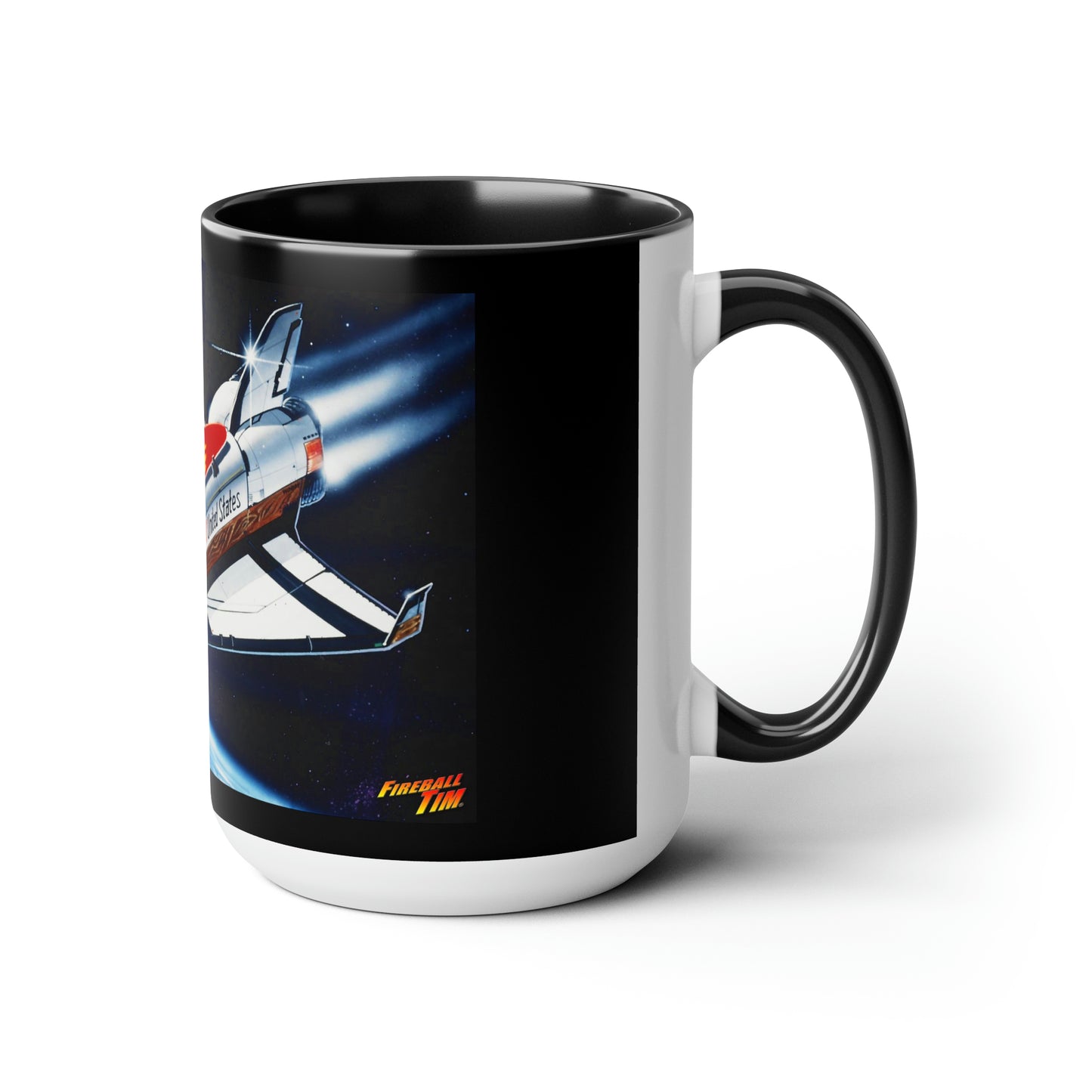 SURFER SPACE SHUTTLE Coffee Mug 15oz