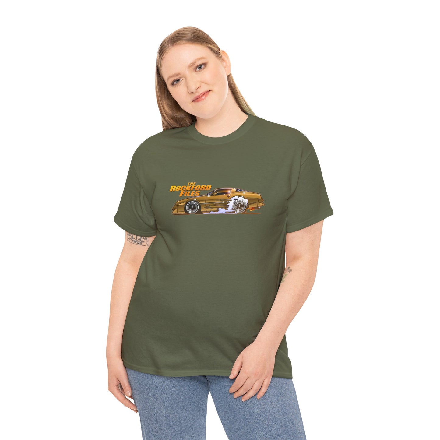 THE ROCKFORD FILES 1974 Pontiac Firebird Esprit Concept Art Cotton Tee 11 Colors