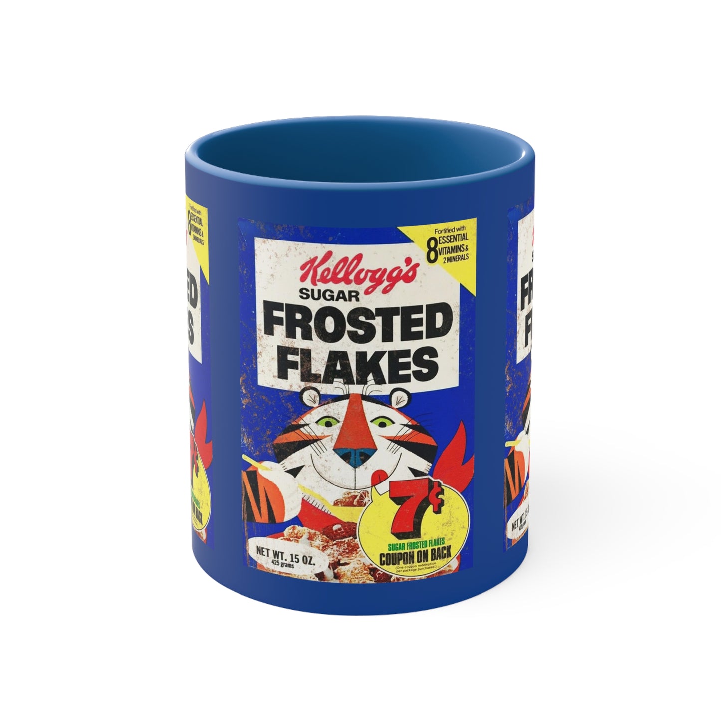 SUGAR FROSTED FLAKES Vintage Breakfast Cereal Mug 11oz