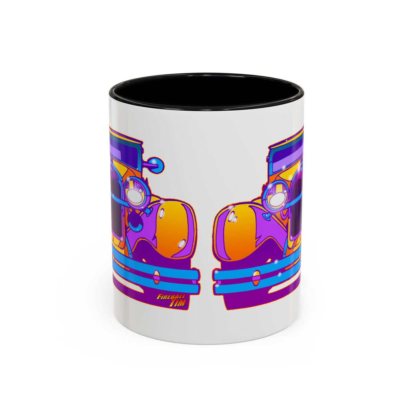 FORD 1930 Hot Rod Classic Car Fireball Art Coffee Mug - 2 Sizes