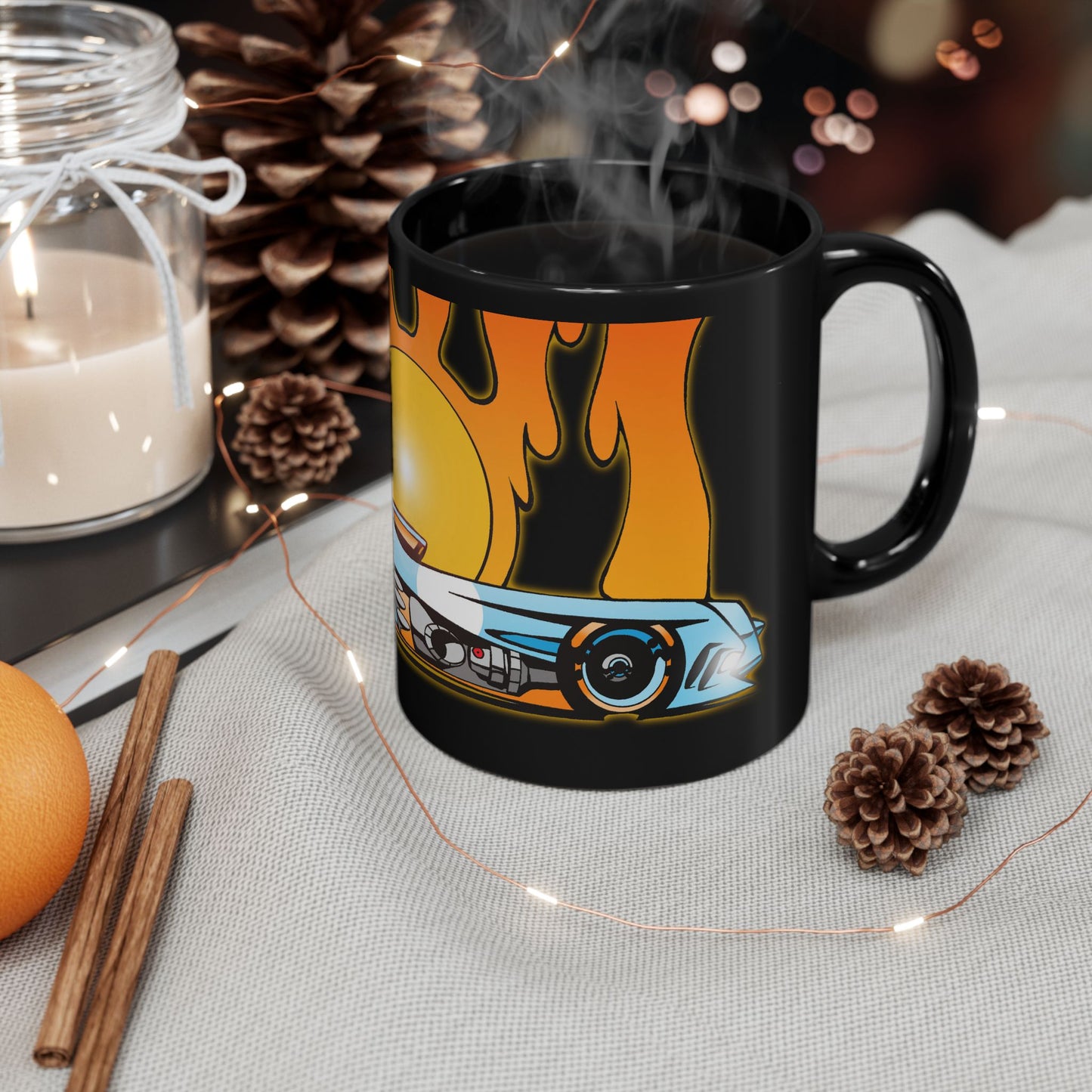 GULF LIVERY 1989 BATMOBILE Movie Car Coffee Mug 11oz