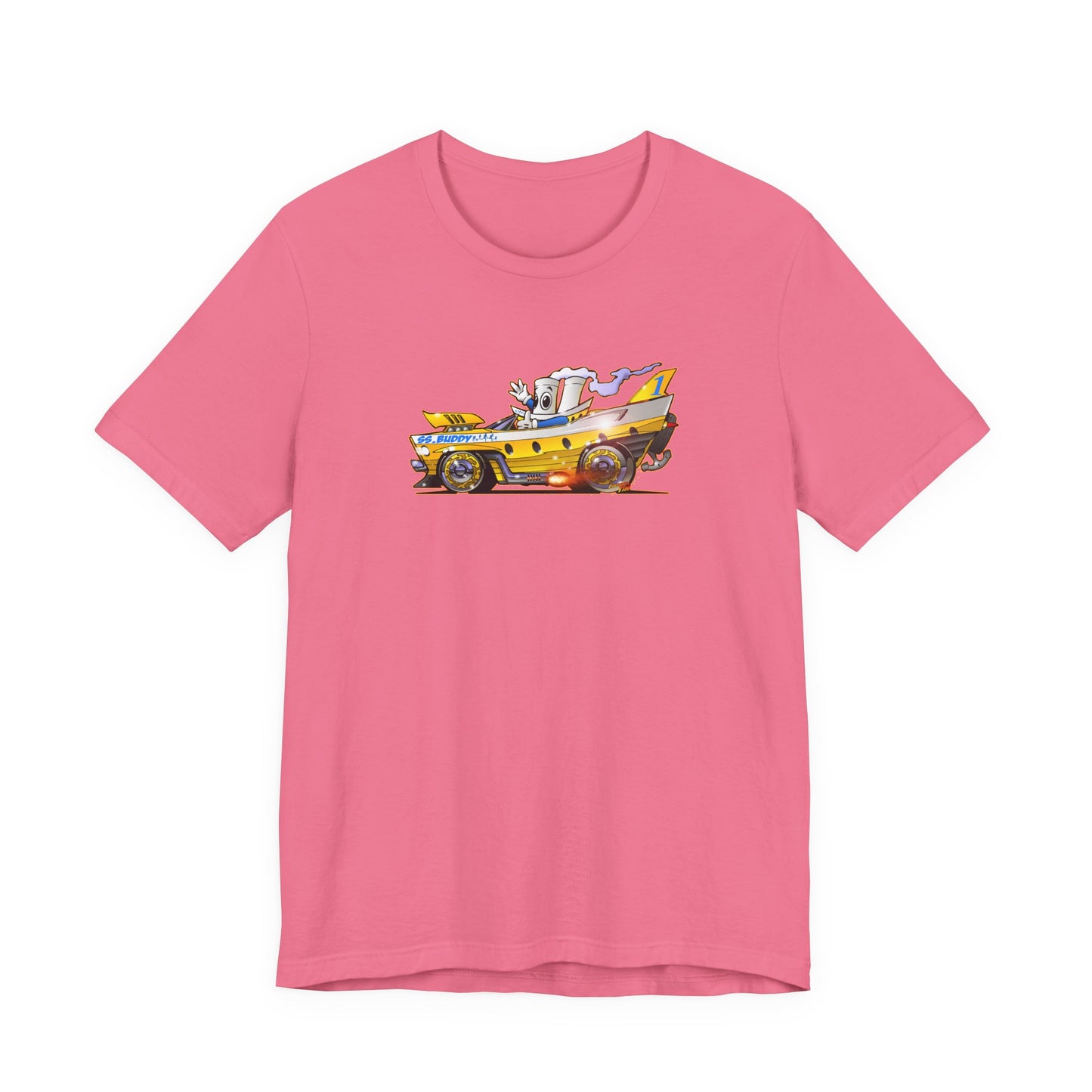 BUDDY CRUISE BUDDYMOBILE Custom Car Art Short Sleeve Tee in 17 Colors