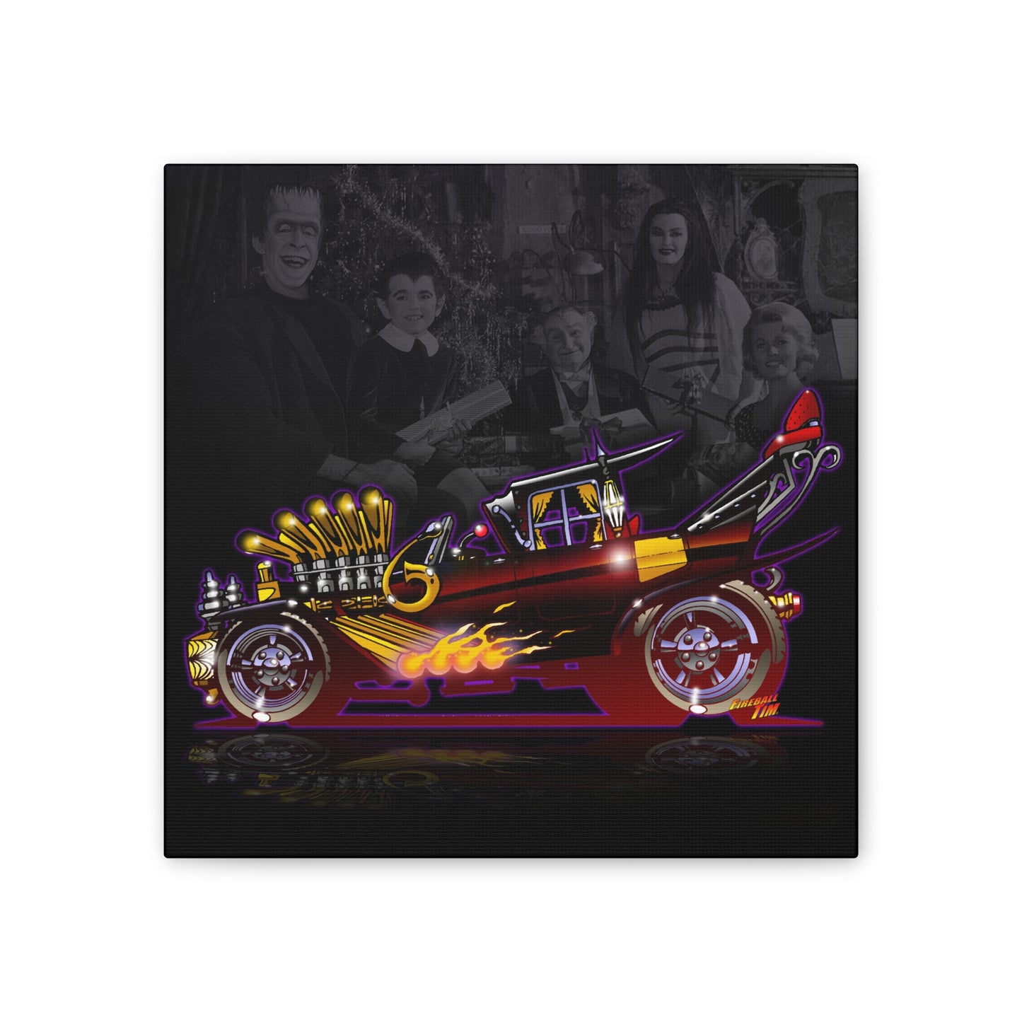 MUNSTERS MUNSTER KOACH Canvas Art Wall Print - 12x12