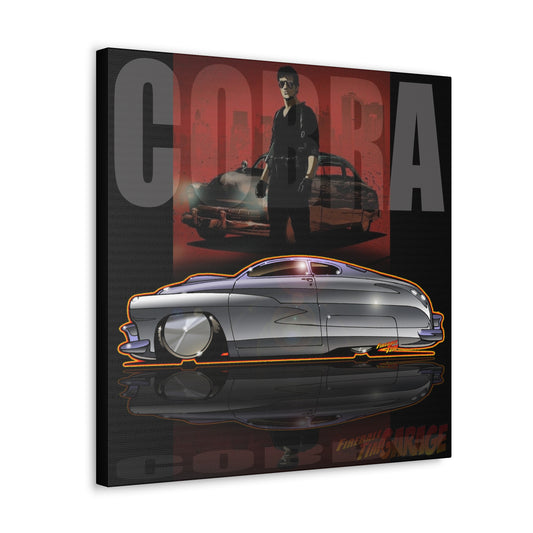 COBRA MERCURY Movie Car Stallone Canvas Wall Print MASTERPRINT 3 Sizes