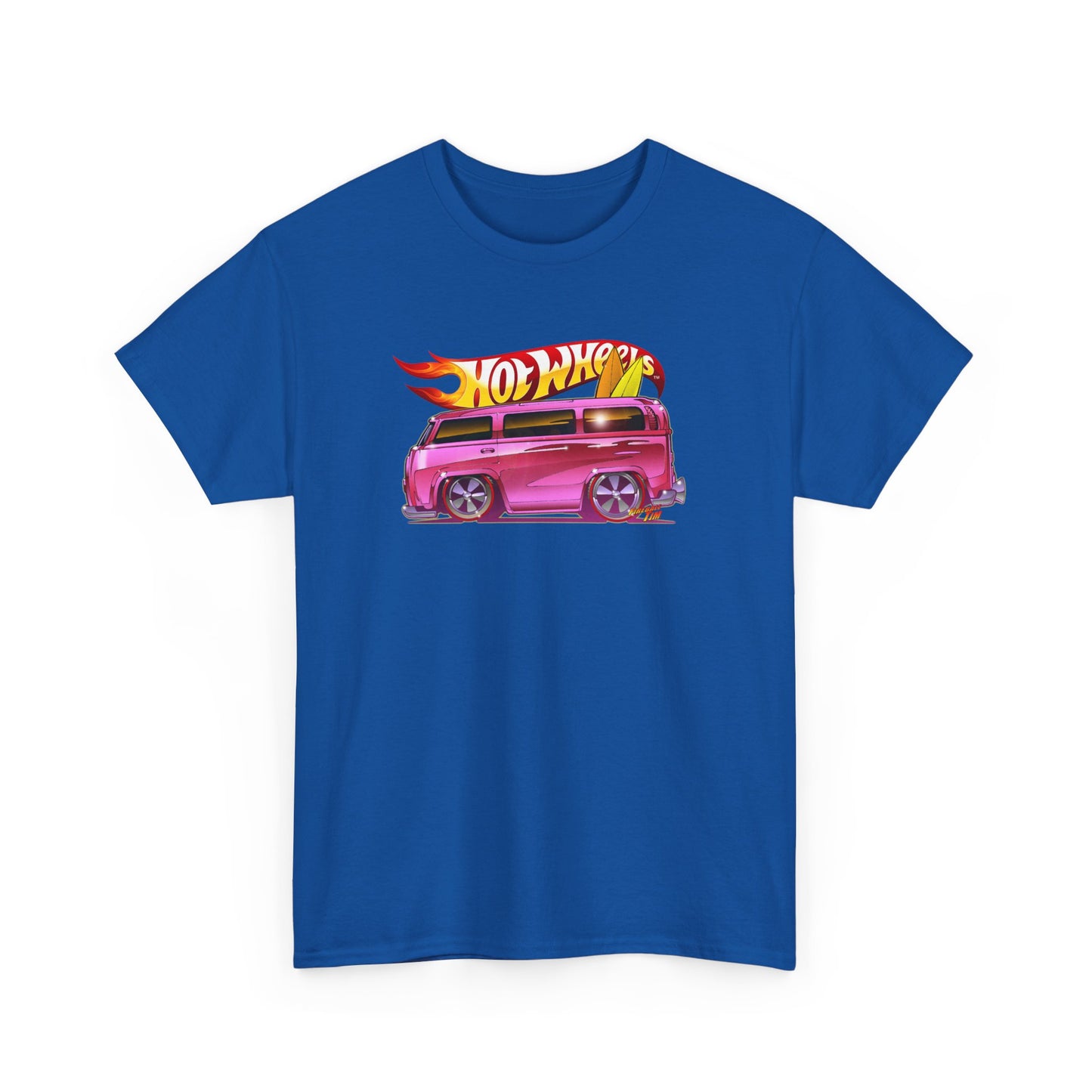 HOT WHEELS PINK BEACH BOMB BUS Tee Shirt - Multiple Colors