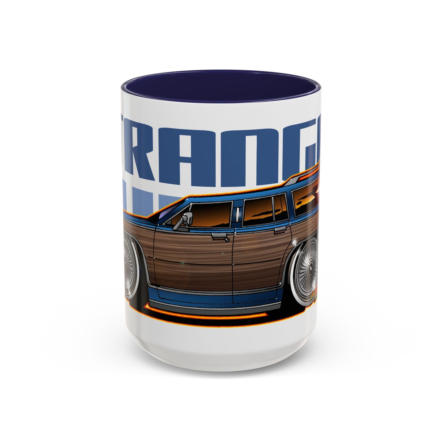 STRANGER THINGS Mercury Colony Park Wagon Collectible Fireball Art Coffee Mug - 2 Sizes