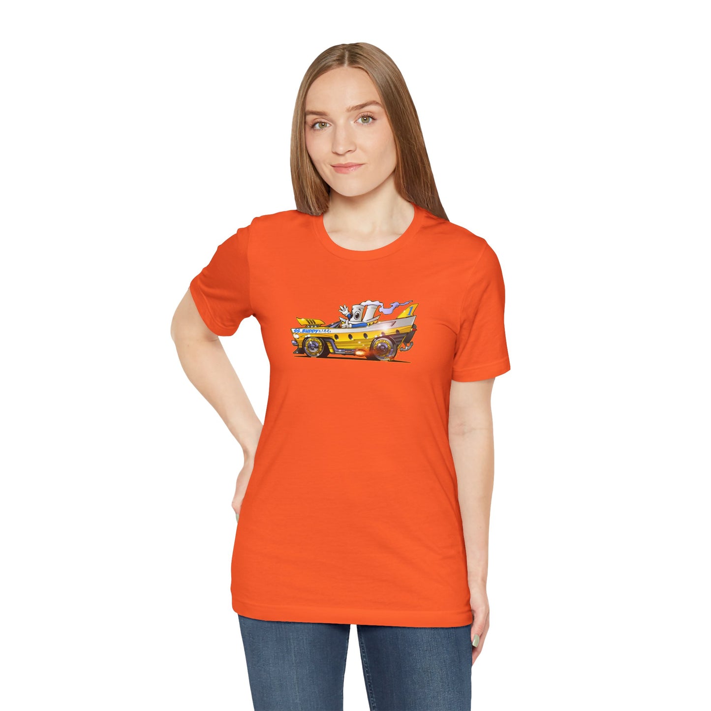 BUDDY CRUISE BUDDYMOBILE Custom Car Art Short Sleeve Tee in 17 Colors