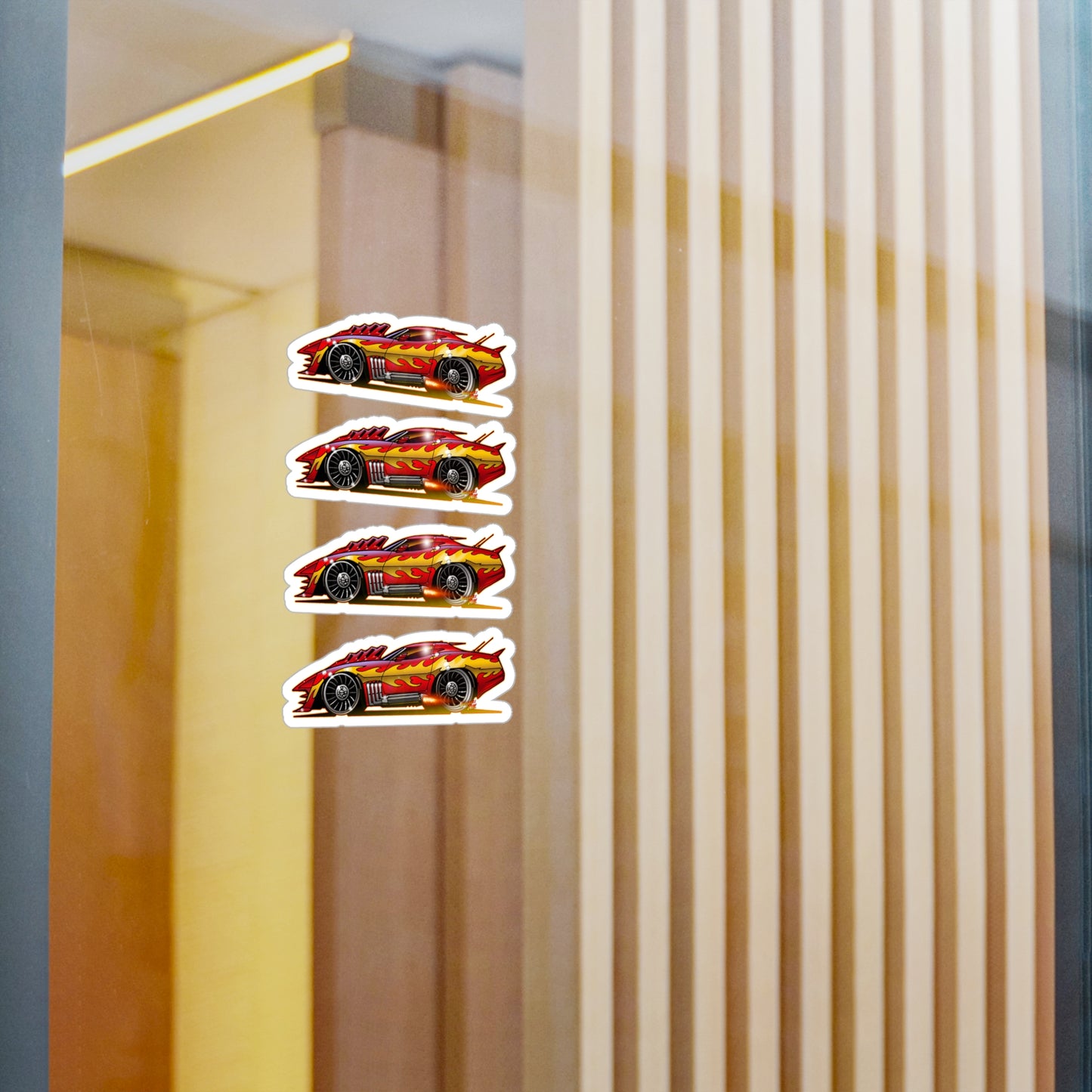 CORVETTE SUMMER Movie Car Collectible Stickers - 4 Sizes