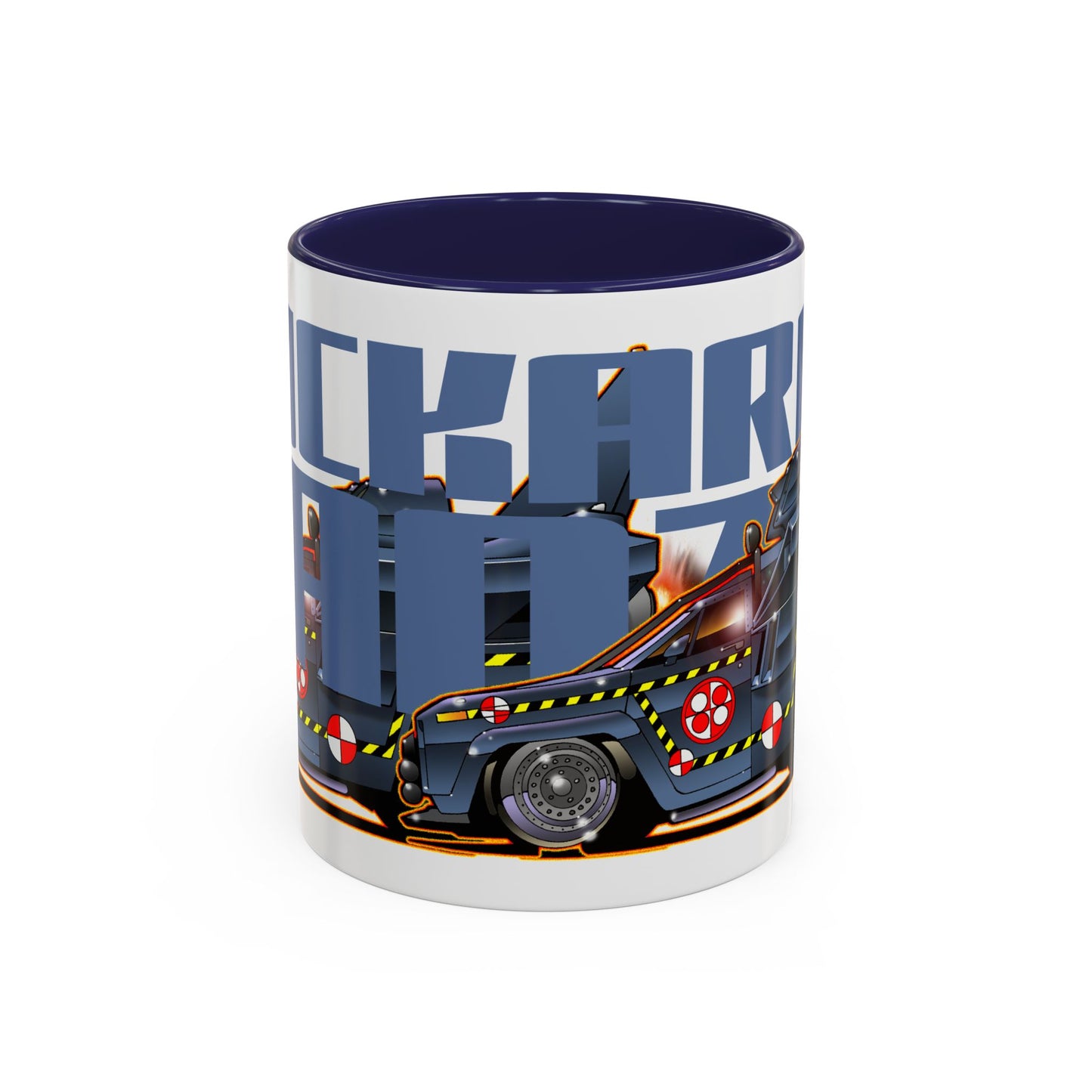 BUCKAROO BANZAI JET TRUCK Fireball Art Coffee Mug - 2 Sizes
