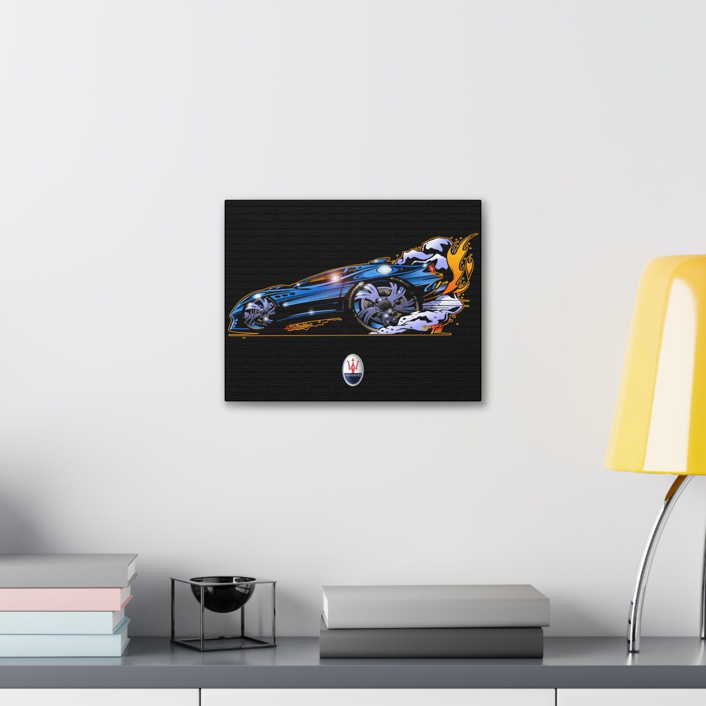 Fireball MASERATI Canvas Gallery Art Print 11x14