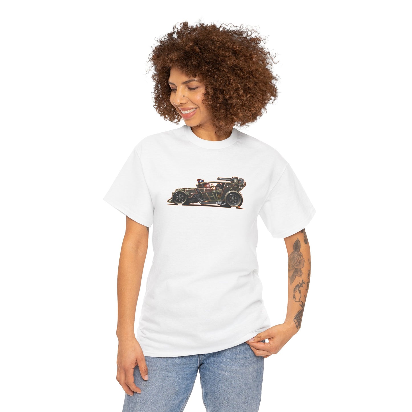 TRINITY PINKERTON Hot Rod Concept Art Cotton Tee Shirt Mutiple Colors