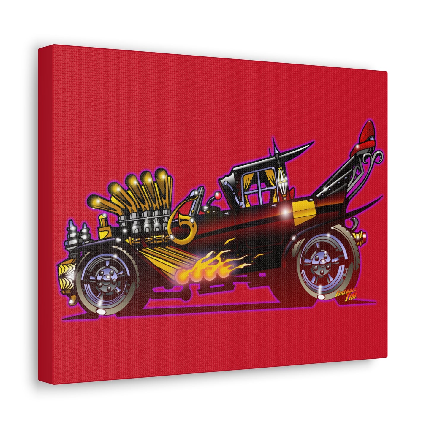 MUNSTERS KOACH TV Car Canvas Gallery Art Print 11x14