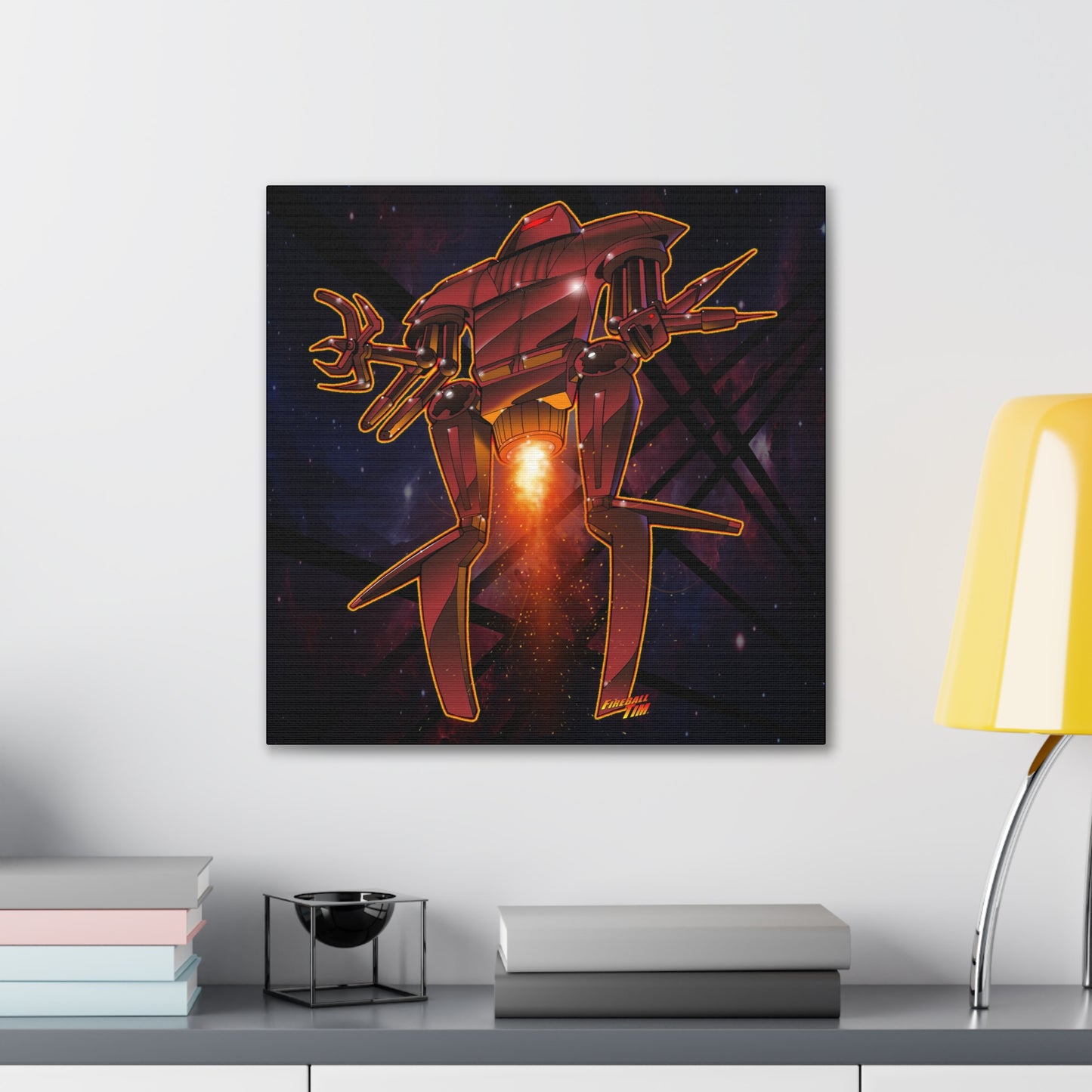 THE BLACK HOLE Movie Maximillian Robot Canvas Art MASTERPRINT 2 Sizes