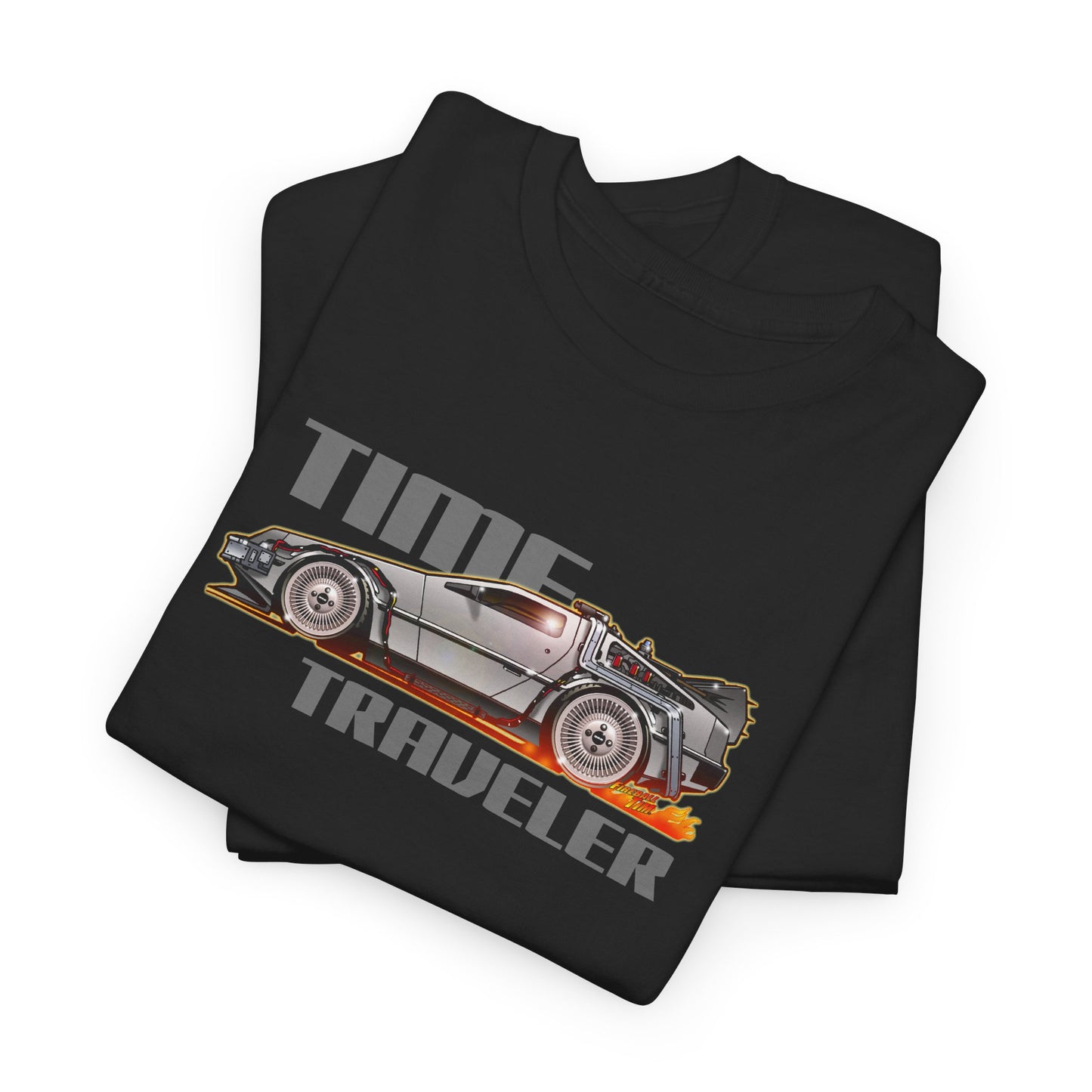 BACK to the FUTURE Delorean Time Traveler Tee Shirt