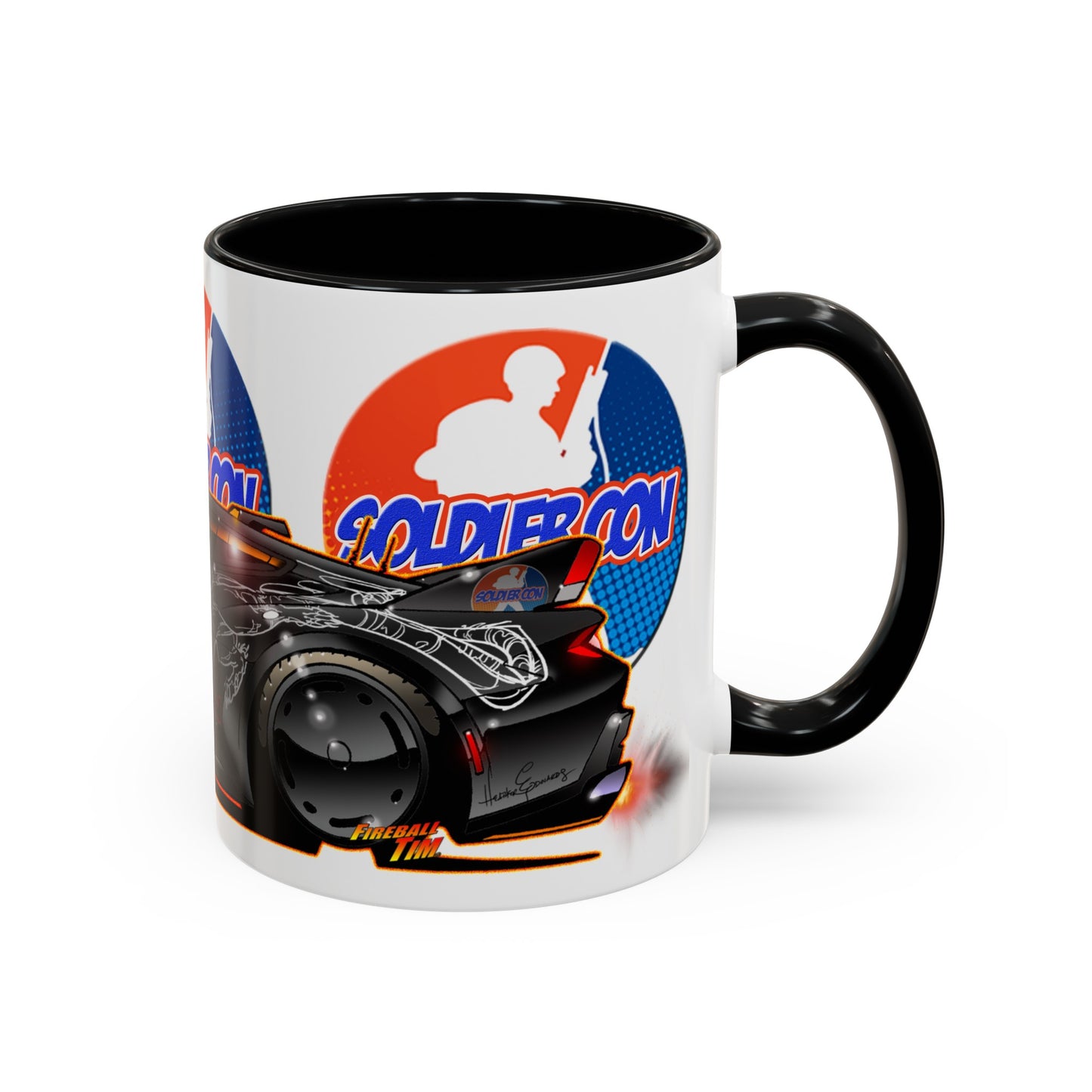 SOLDIER CON DARK DRAGON FORD MUSTANG Concept Art Official Mug 11 and 15oz