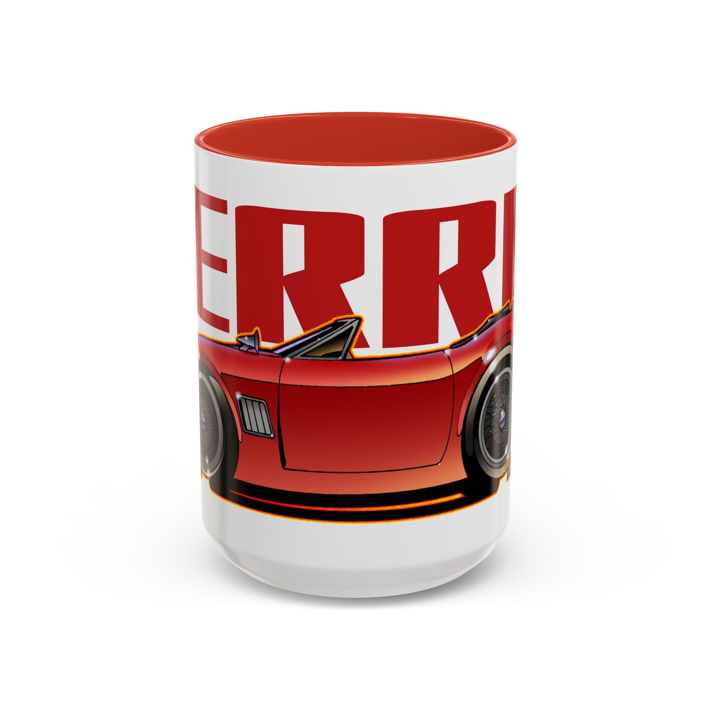 FERRIS BUELLERS DAY OFF 1985 FERRARI Modena Spyder Art California Coffee Mug - 2 Sizes