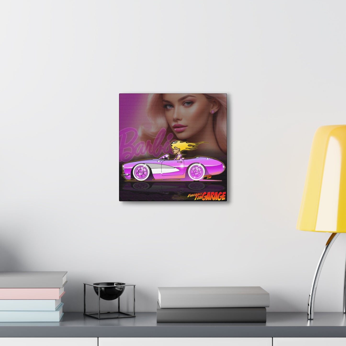 BARBIE CORVETTE Concept Art MASTERPRINT 3 Sizes