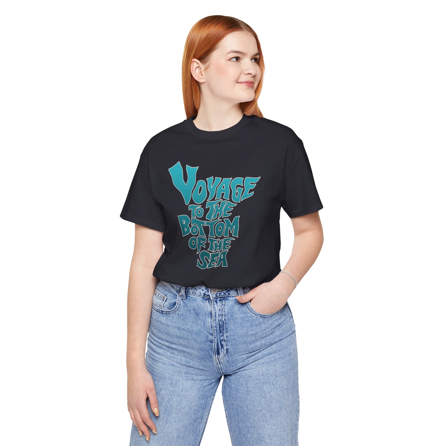 VOYAGE TO THE BOTTOM OF THE SEA Unisex Short Sleeve Tee 8 Colors