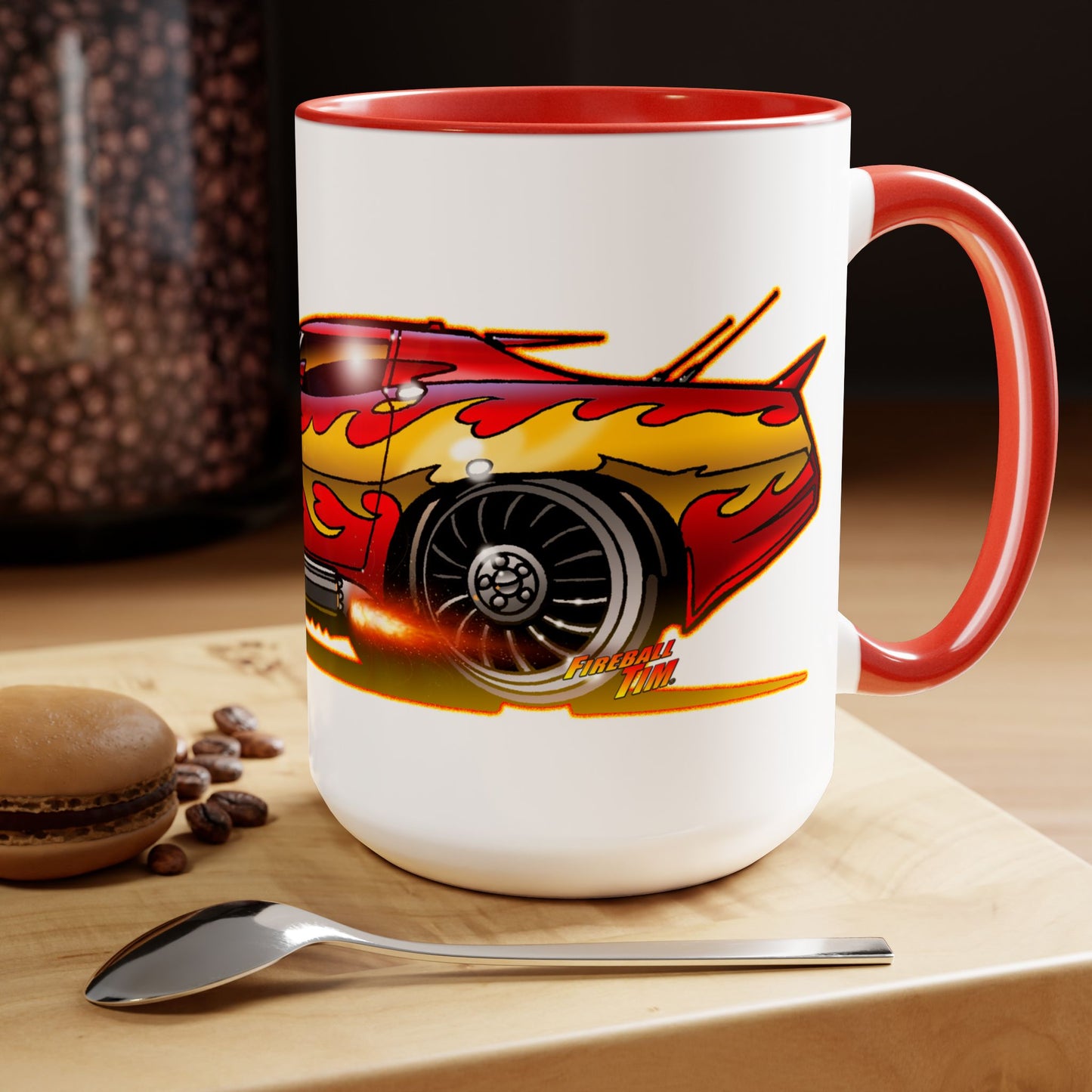 CORVETTE SUMMER Movie Car Concept Art Coffee Mug 15oz-Mug-Fireball Tim Garage