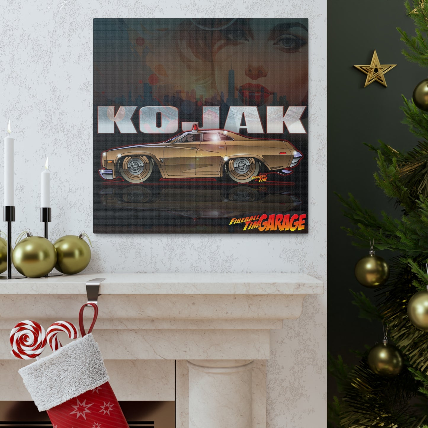 KOJAK Buick Century Concept Art Canvas MASTERPRINT 3 Sizes