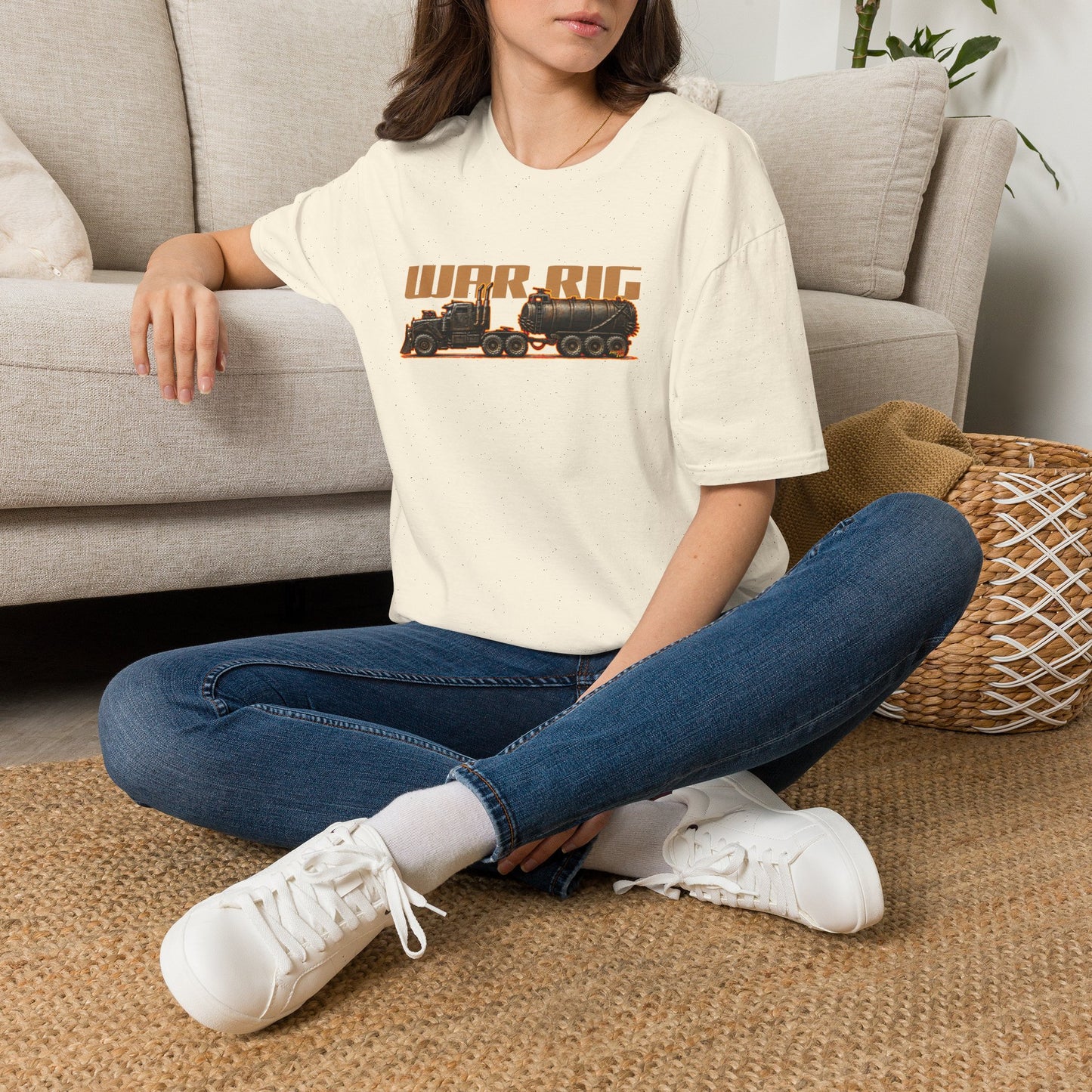 MAD MAX War Rig Collectible Fireball Art Tee Shirt