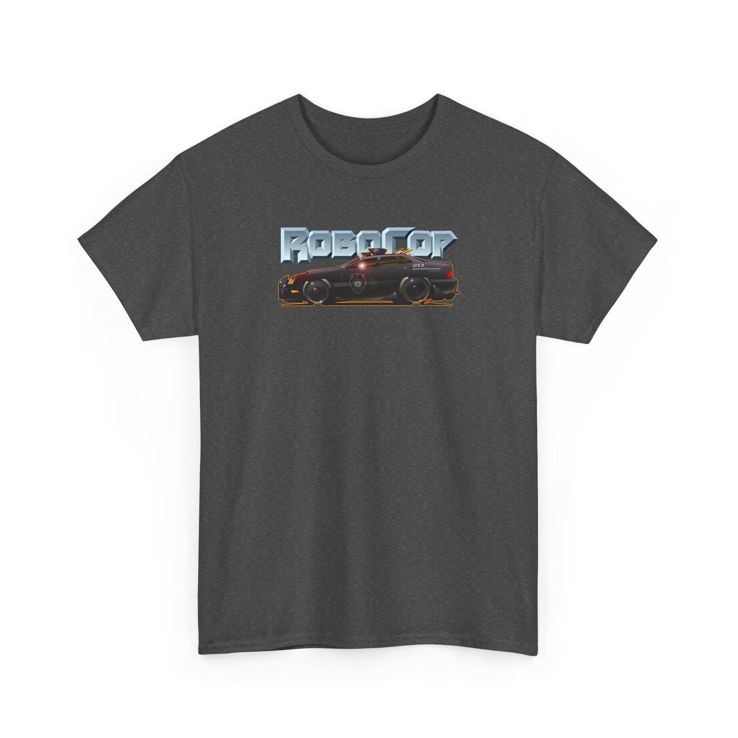 ROBOCOP Taurus Police Car Fireball Art Tee Shirt - Multiple Colors