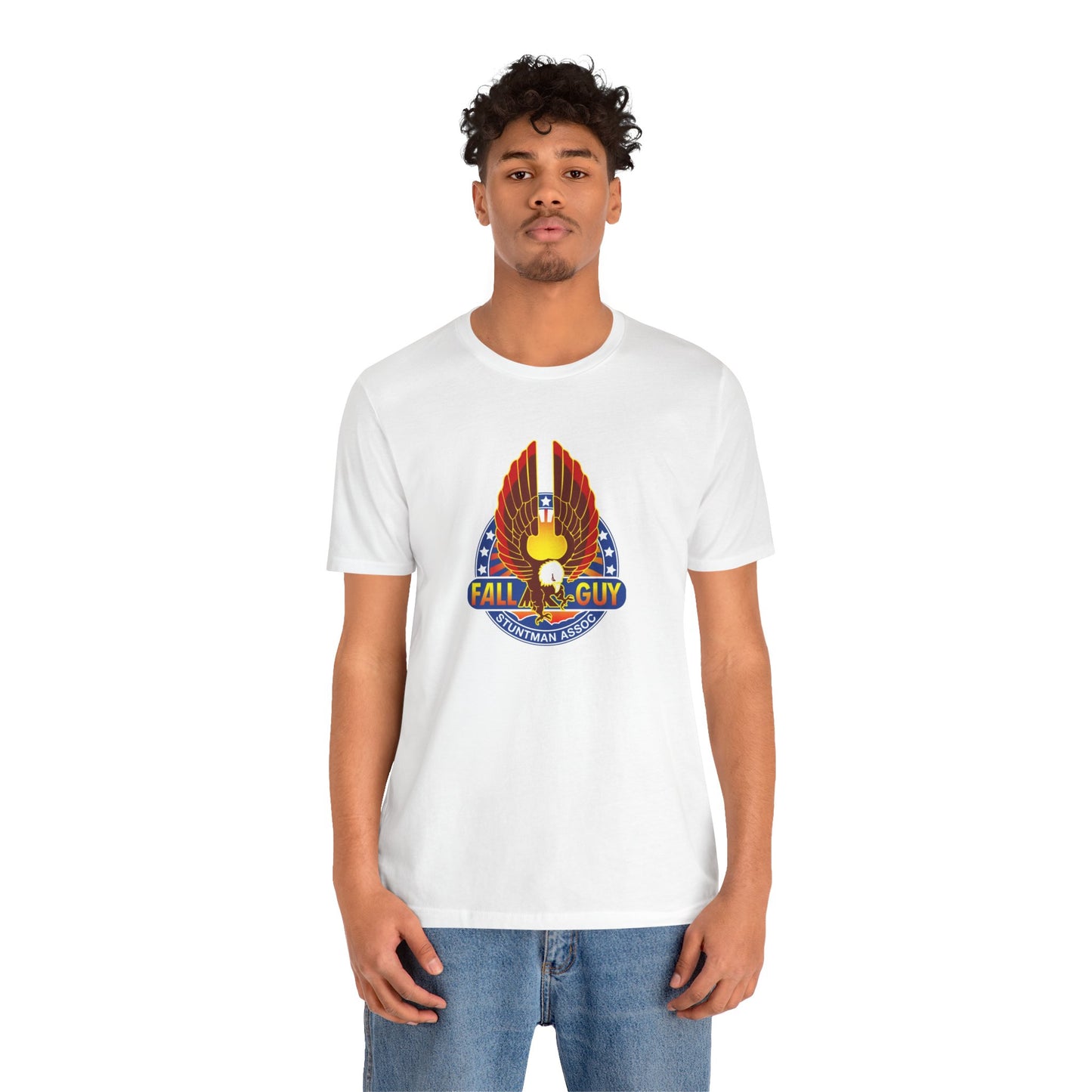 THE FALL GUY Stuntman Association Unisex Jersey Short Sleeve Tee - 12 Colors
