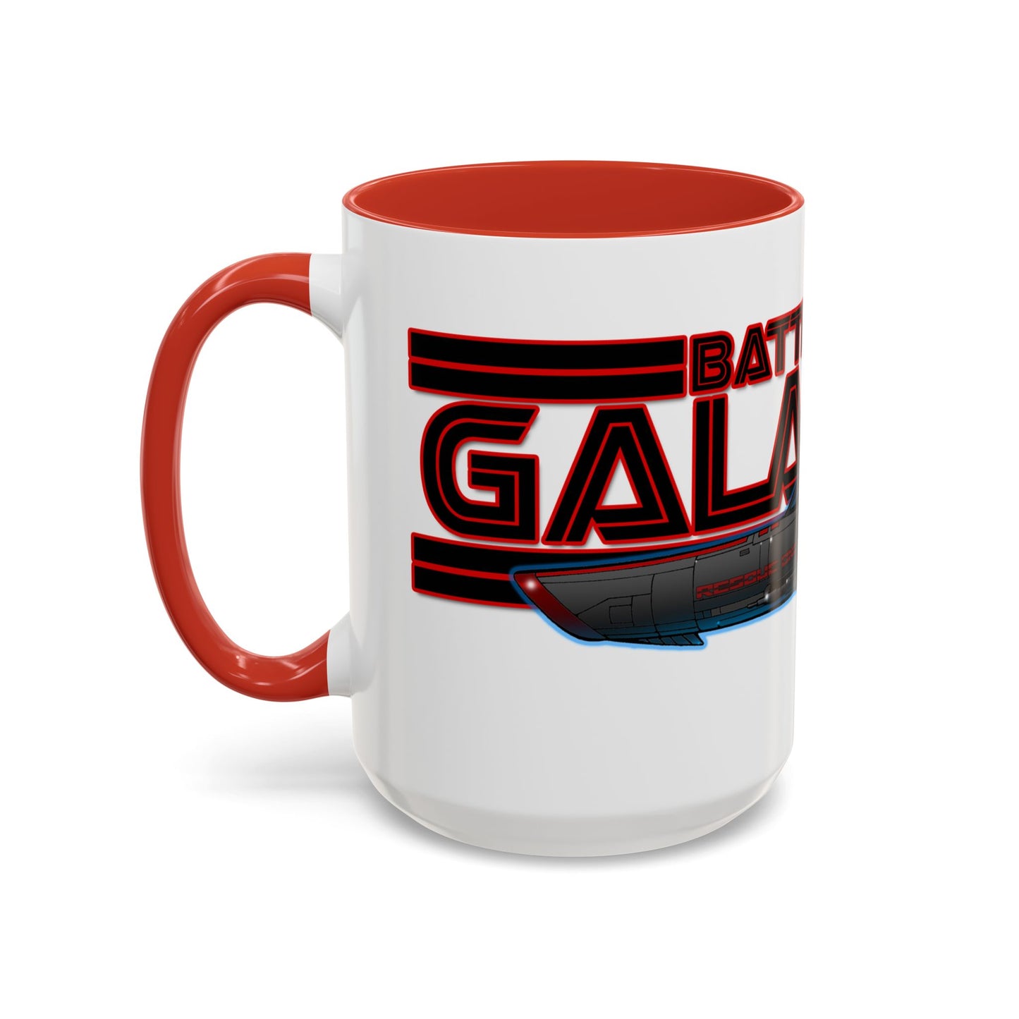 BATTLESTAR GALACTICA Colonial Viper Concept Art Logo Coffee Mug 2 Sizes