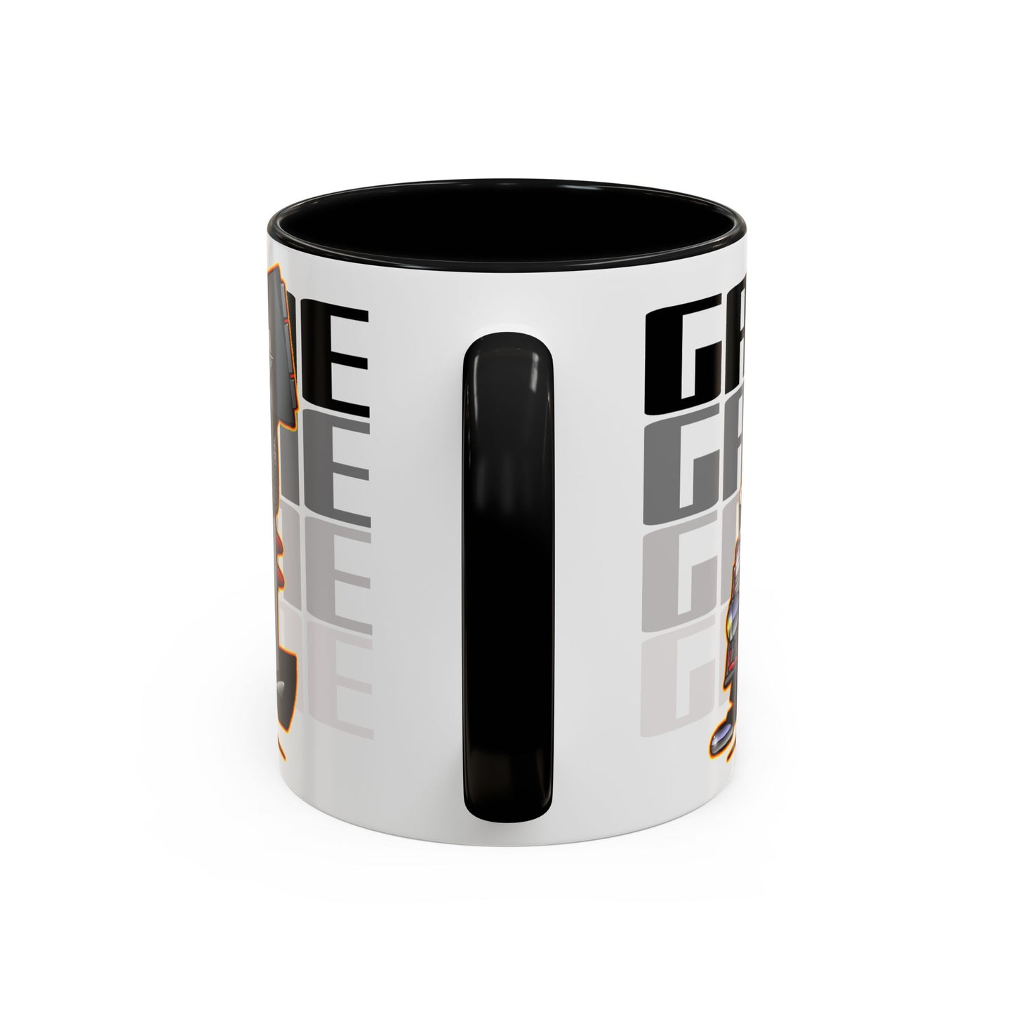 GALLODROME French Food Truck Fireball Art Collectible Coffee Mug - 2 Sizes