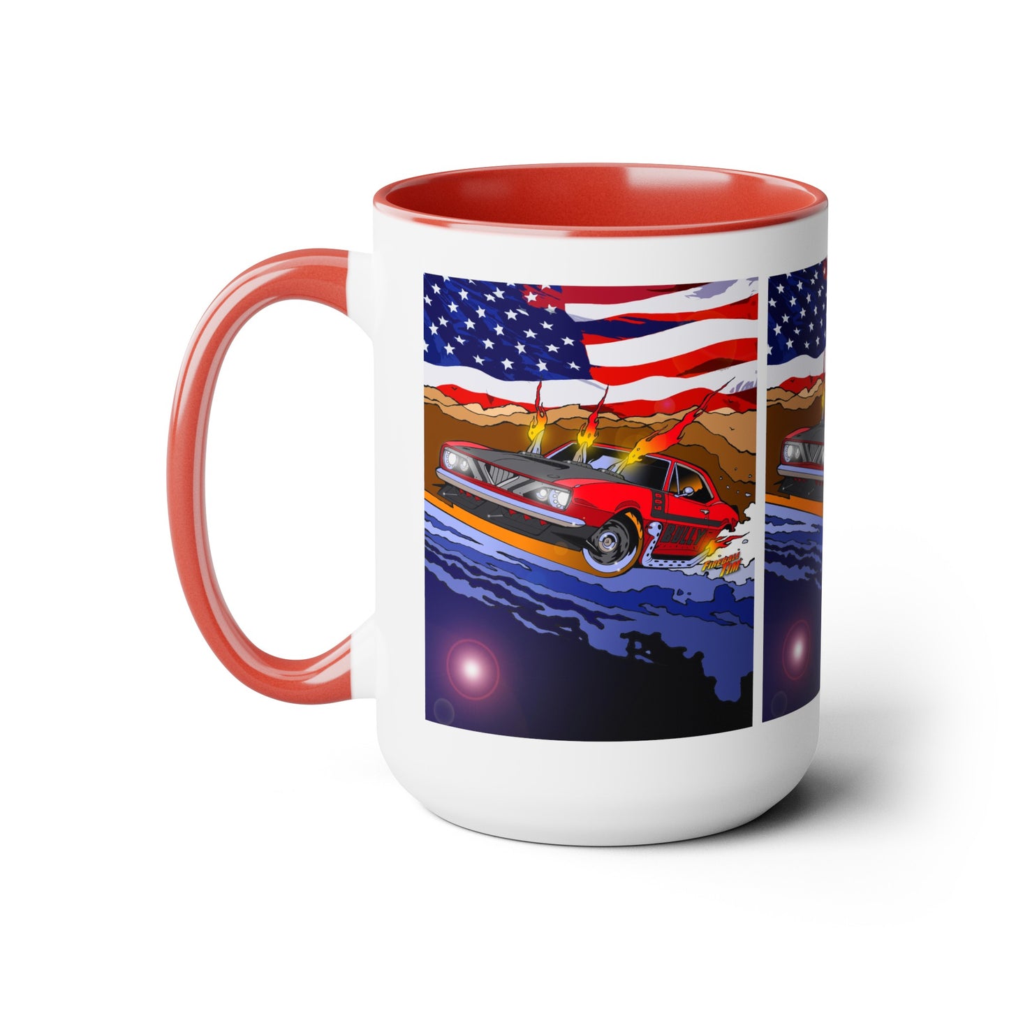 CHEVROLET CAMARO PATRIOT Muscle Car Concept Art Coffee Mug 15oz