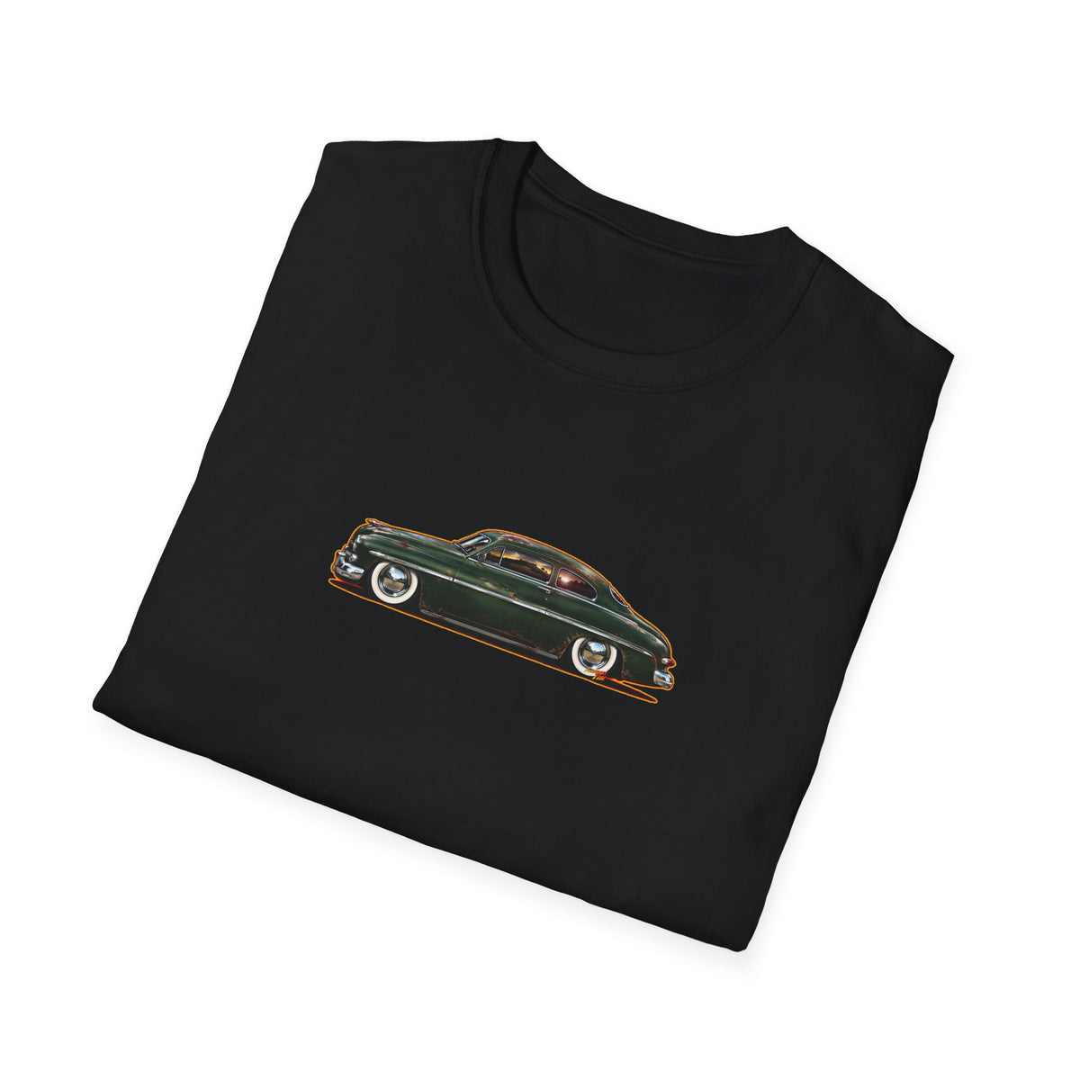 MERCURY COUPE 1950 Collectible Fireball Art TeeShirt
