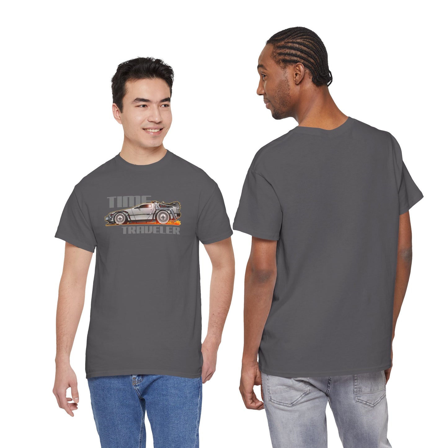 BACK to the FUTURE Delorean Time Traveler Tee Shirt
