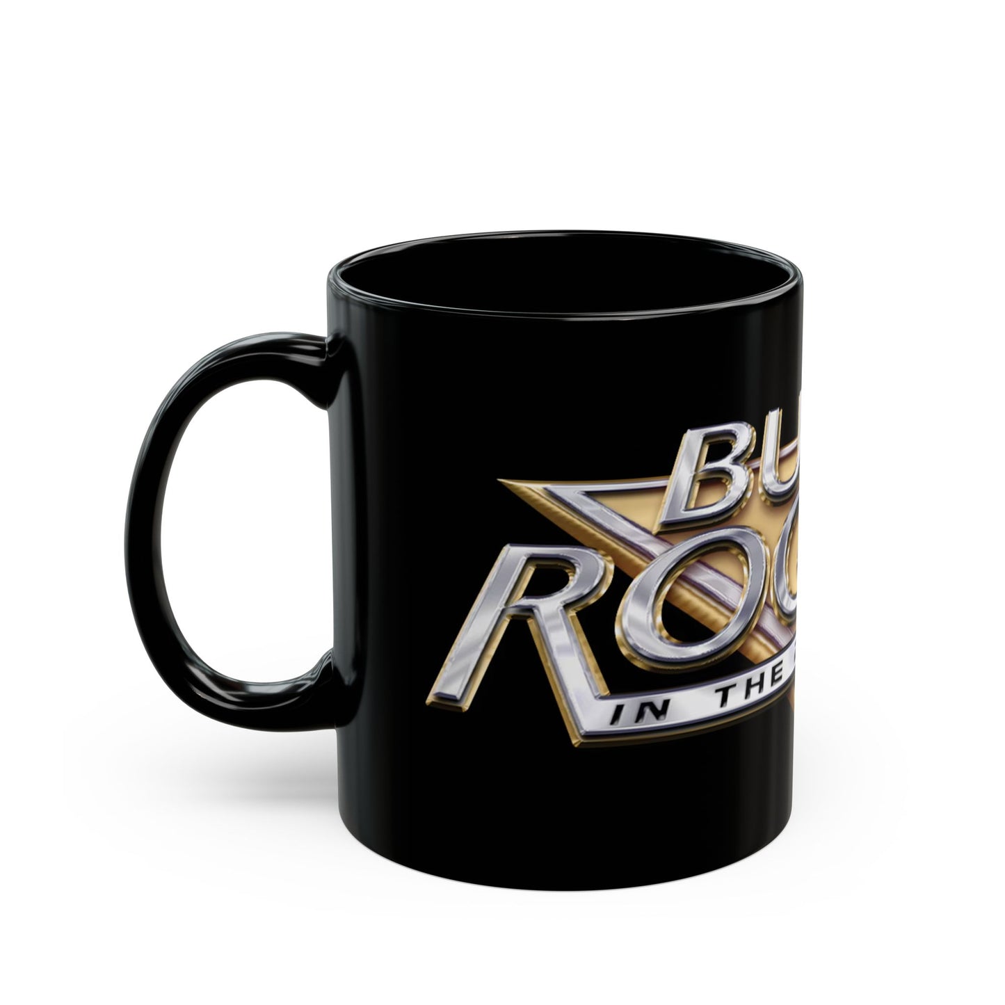 BUCK ROGERS Official Black Mug 11oz