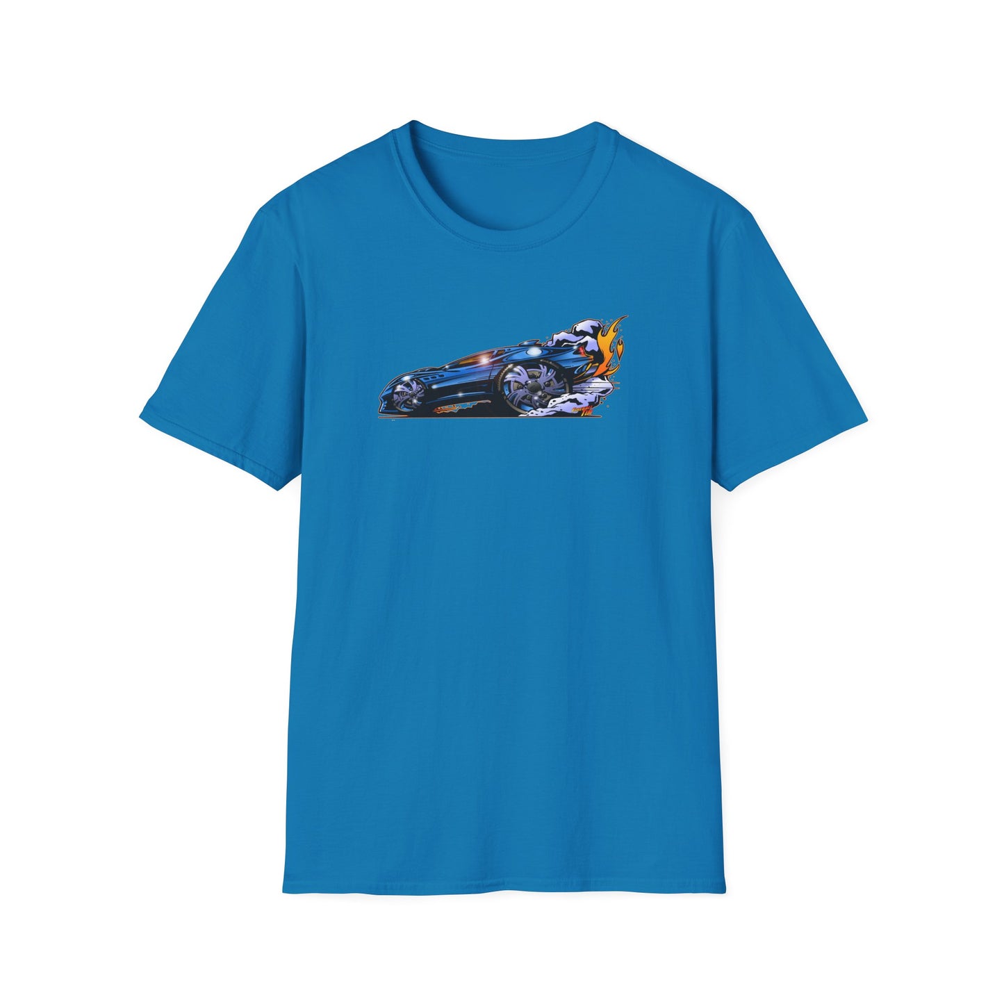 MASERATI FLAME Fireball Art Softstyle T-Shirt Multiple Colors