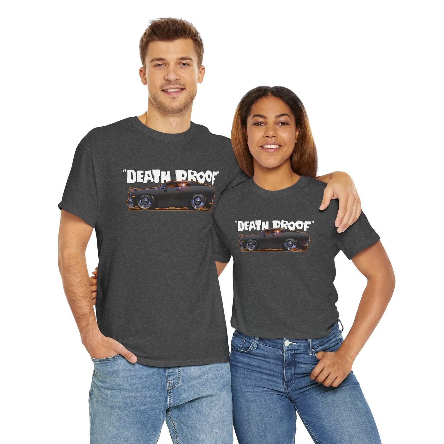DEATH PROOF 1971 Chevy Nova Movie Car Tee Shirts - Multiple Colors