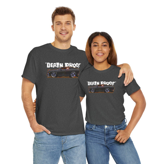 DEATH PROOF 1971 Chevy Nova Movie Car Tee Shirts - Multiple Colors