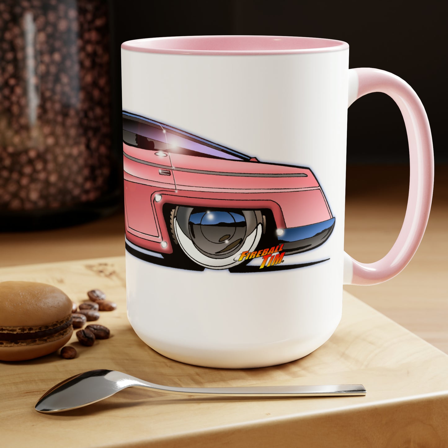 LADY PENELOPE FAB 1 Thunderbirds TV Car Coffee Mug 15oz