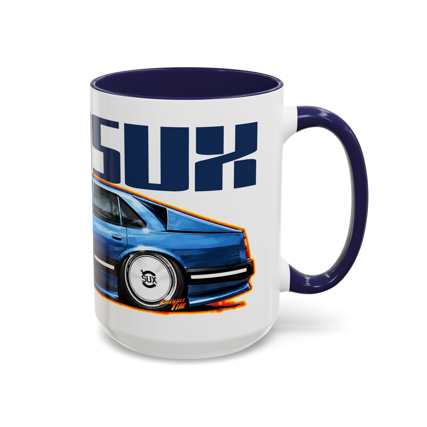 ROBOCOP OCP 6000 SUX Collectible Fireball Art Coffee Mug - 2 Sizes
