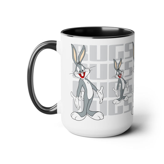 BUGS BUNNY Coffee Mug 15oz 2 Colors