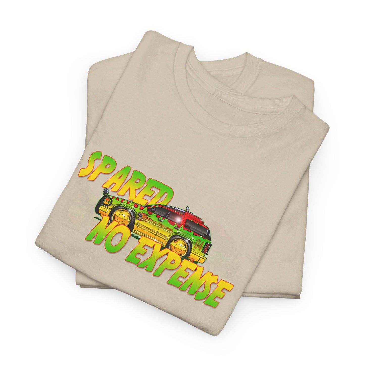 JURASSIC PARK Ford Explorer Concept Art Cotton Tee 12 Colors