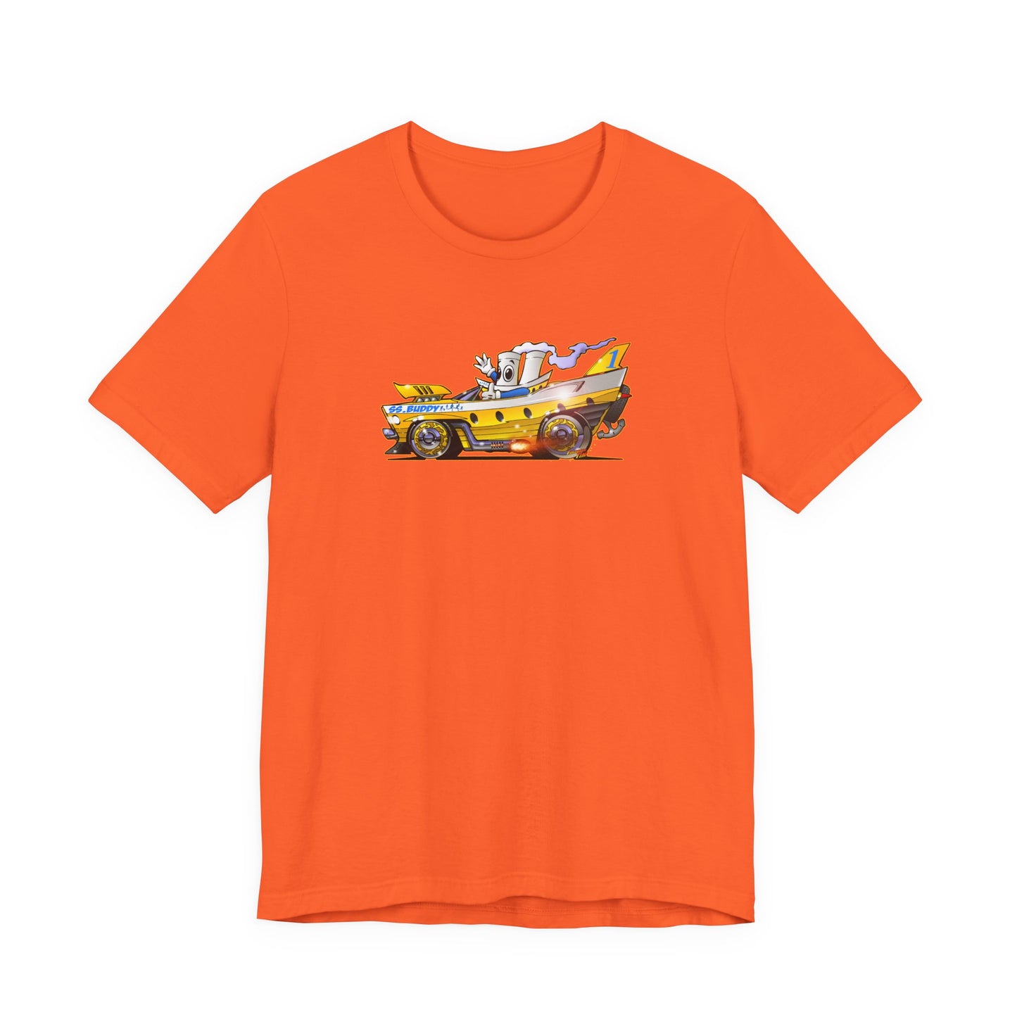 BUDDY CRUISE BUDDYMOBILE Custom Car Art Short Sleeve Tee in 17 Colors