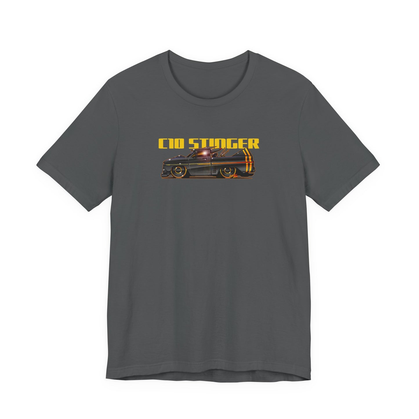 CHEVROLET C10 1960 Stinger Pickup Truck Custom Short Sleeve Tee 8 Colors