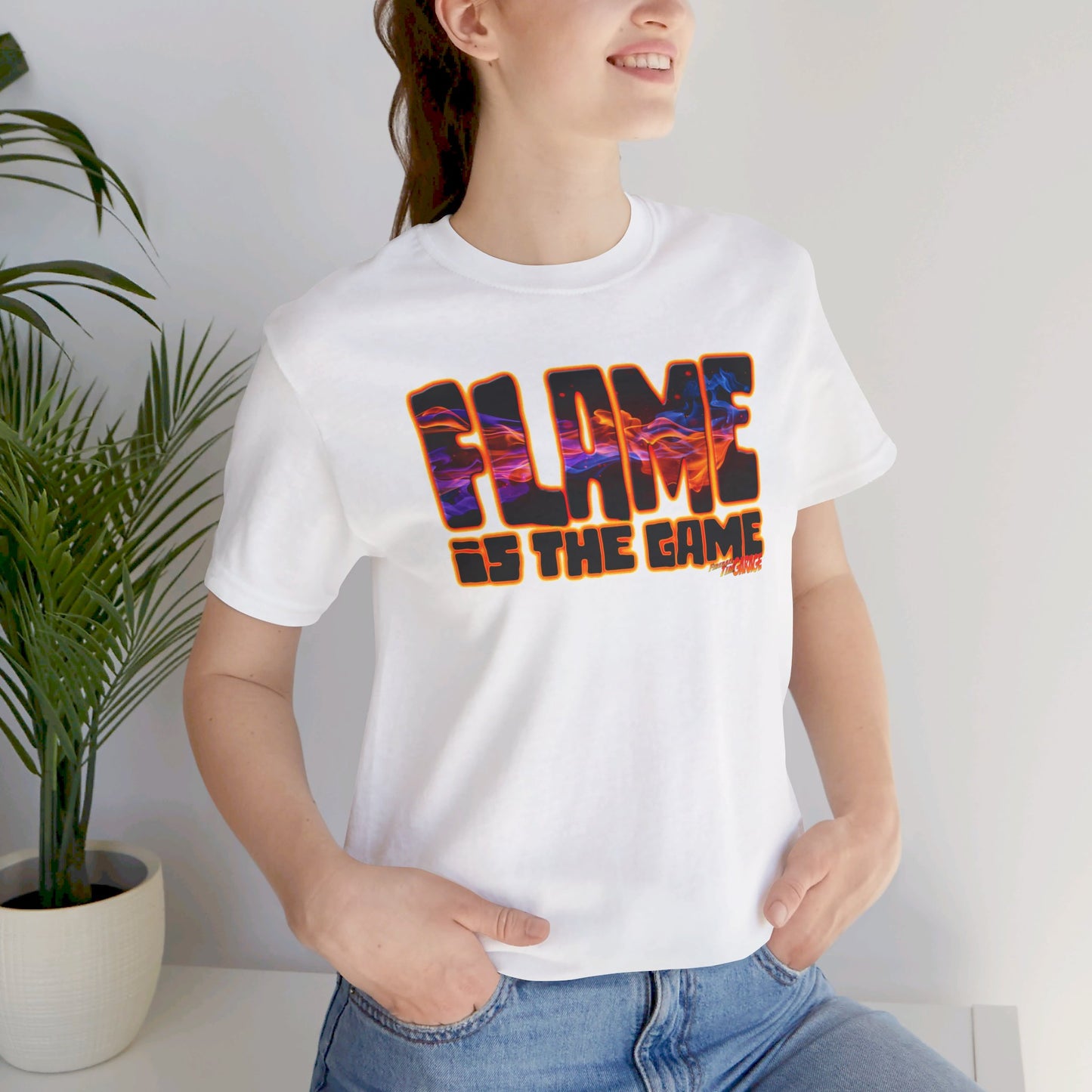 FLAME IS THE GAME Fireball Tim Garage Official Short Sleeve Tee 13 Colors