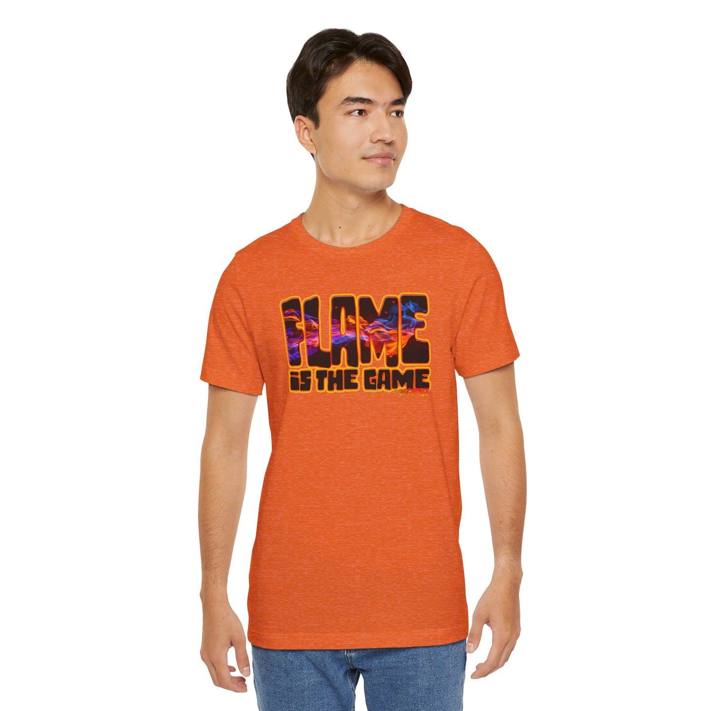 FLAME IS THE GAME Fireball Tim Garage Official Short Sleeve Tee 13 Colors