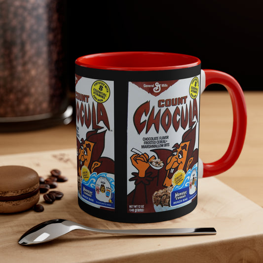 COUNT CHOCULA Vintage Breakfast Cereal Mug 11oz-Mug-Fireball Tim Garage